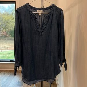 Loft Lounge Medium Chambray Top